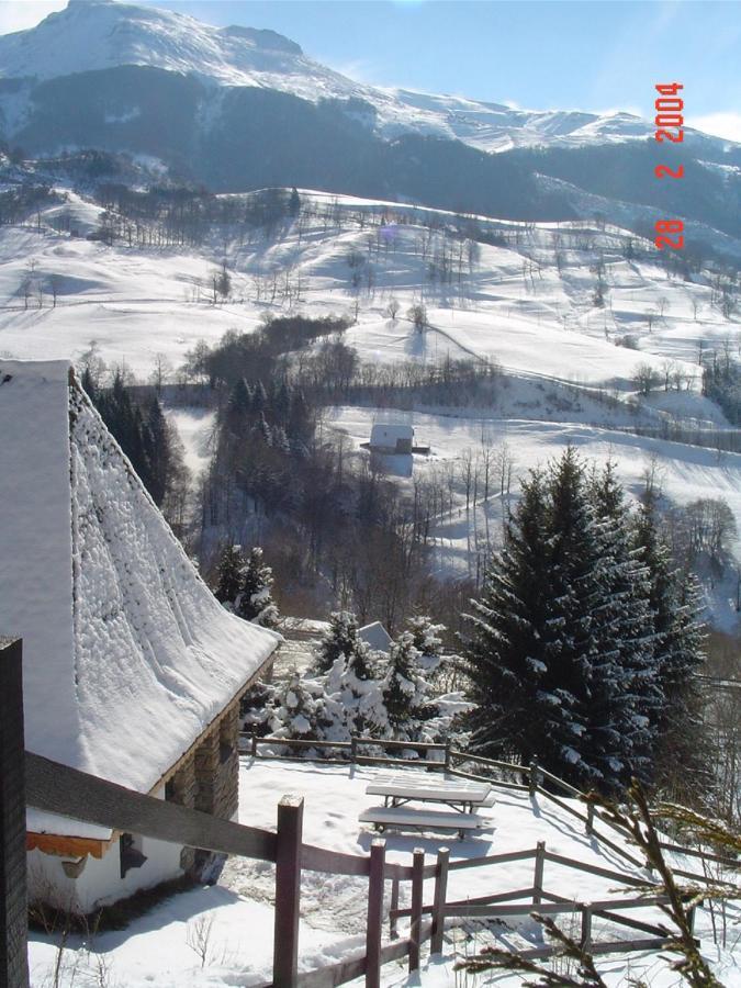 Chalet Avec Vue Panoramique Sur Le Plomb Du Cantal Villa Saint-Jacques-des-Blats Luaran gambar