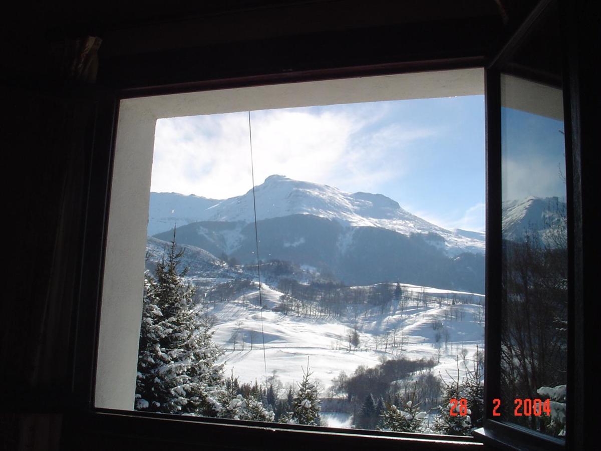 Chalet Avec Vue Panoramique Sur Le Plomb Du Cantal Villa Saint-Jacques-des-Blats Luaran gambar