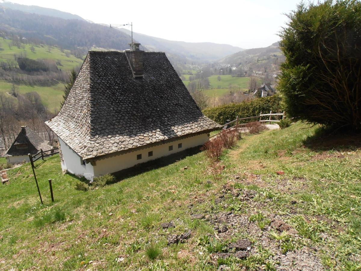 Chalet Avec Vue Panoramique Sur Le Plomb Du Cantal Villa Saint-Jacques-des-Blats Luaran gambar