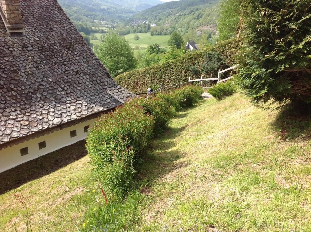 Chalet Avec Vue Panoramique Sur Le Plomb Du Cantal Villa Saint-Jacques-des-Blats Luaran gambar