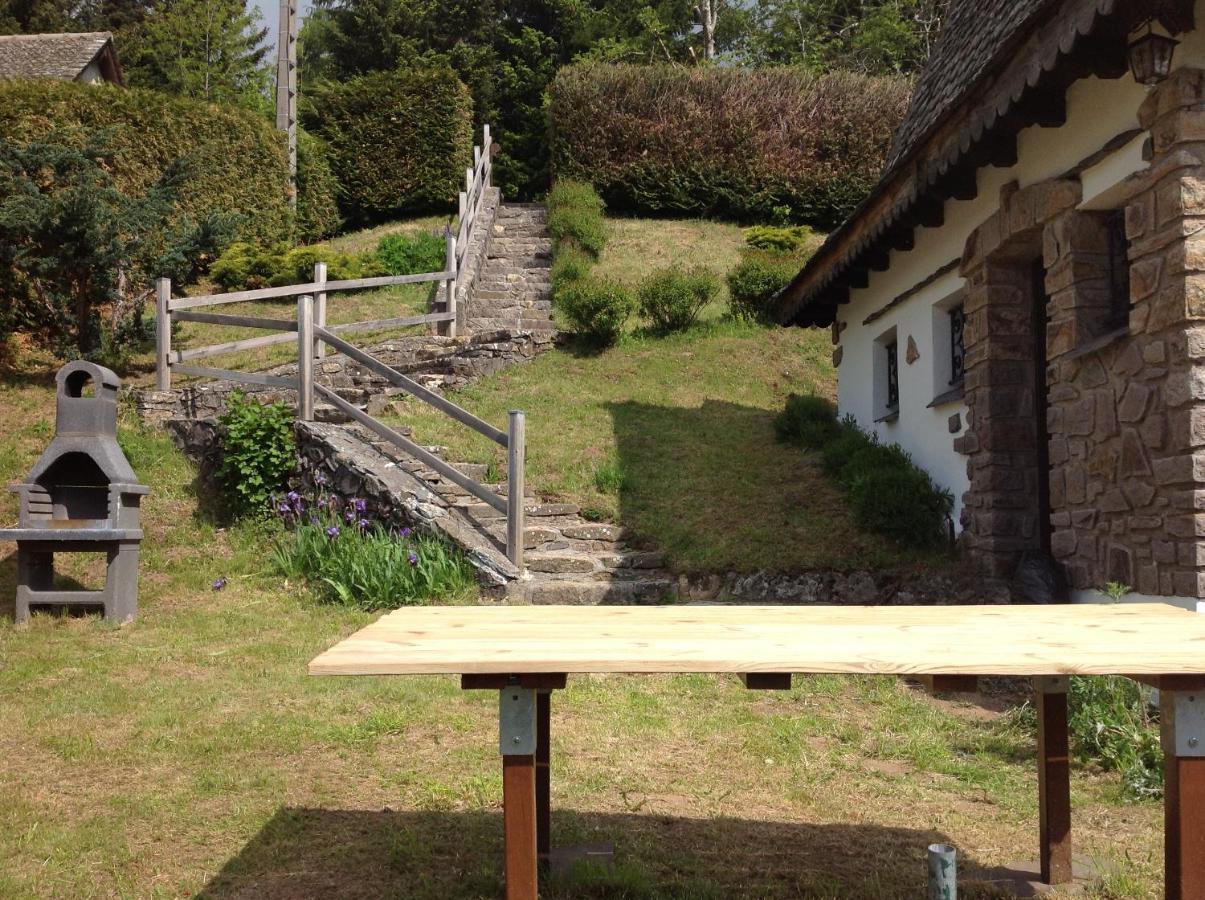 Chalet Avec Vue Panoramique Sur Le Plomb Du Cantal Villa Saint-Jacques-des-Blats Luaran gambar